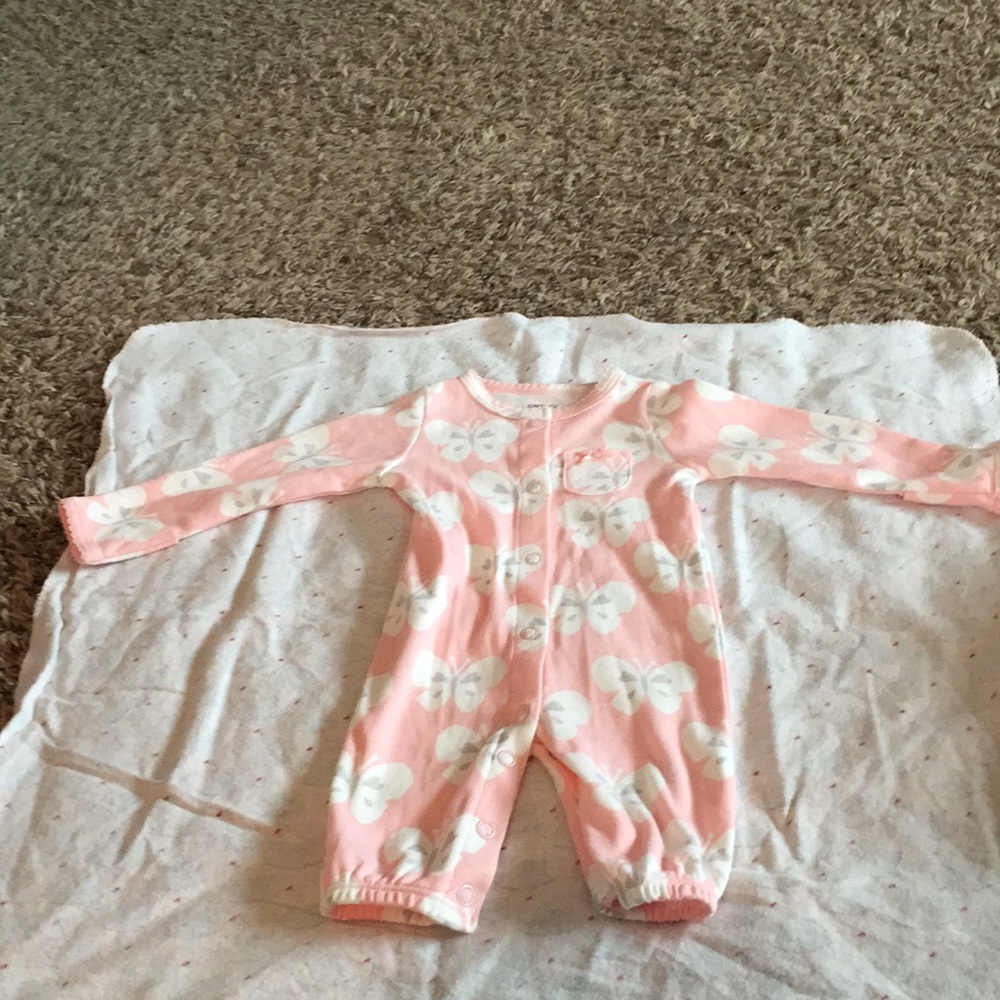 Pink Butterfly Pajamas